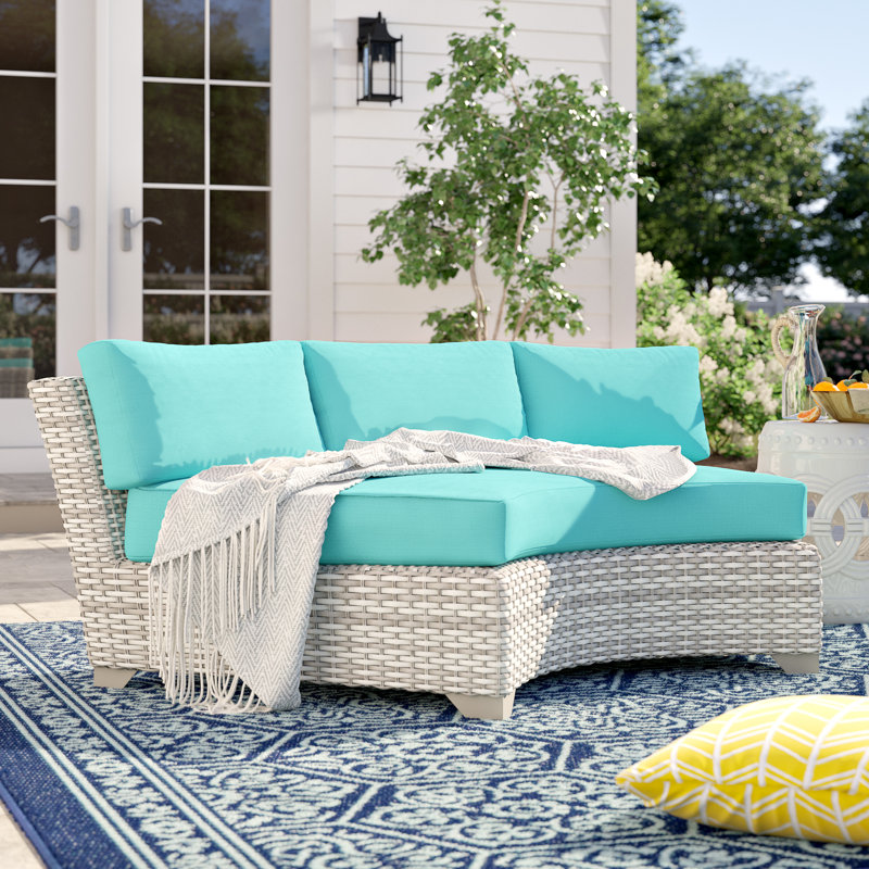 Sol 72 Outdoor™ Falmouth Patio Sofa with Cushions & Reviews Wayfair